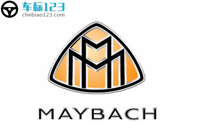 邁巴赫汽車標志圖片
