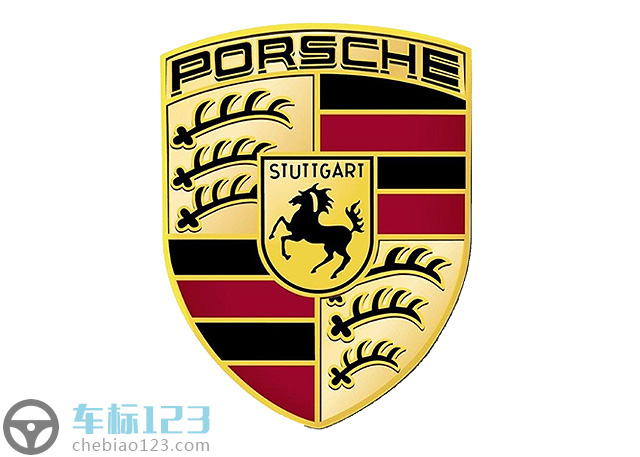 保時捷汽車標(biāo)志圖片