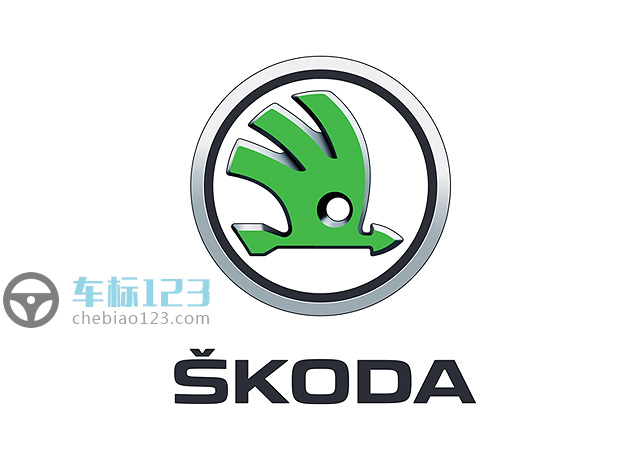斯柯達汽車標志圖片